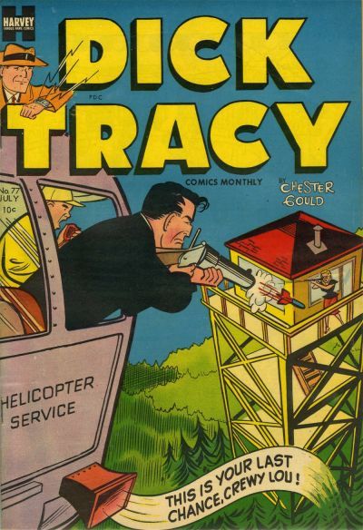Dick Tracy #077 © July 1954 Harvey